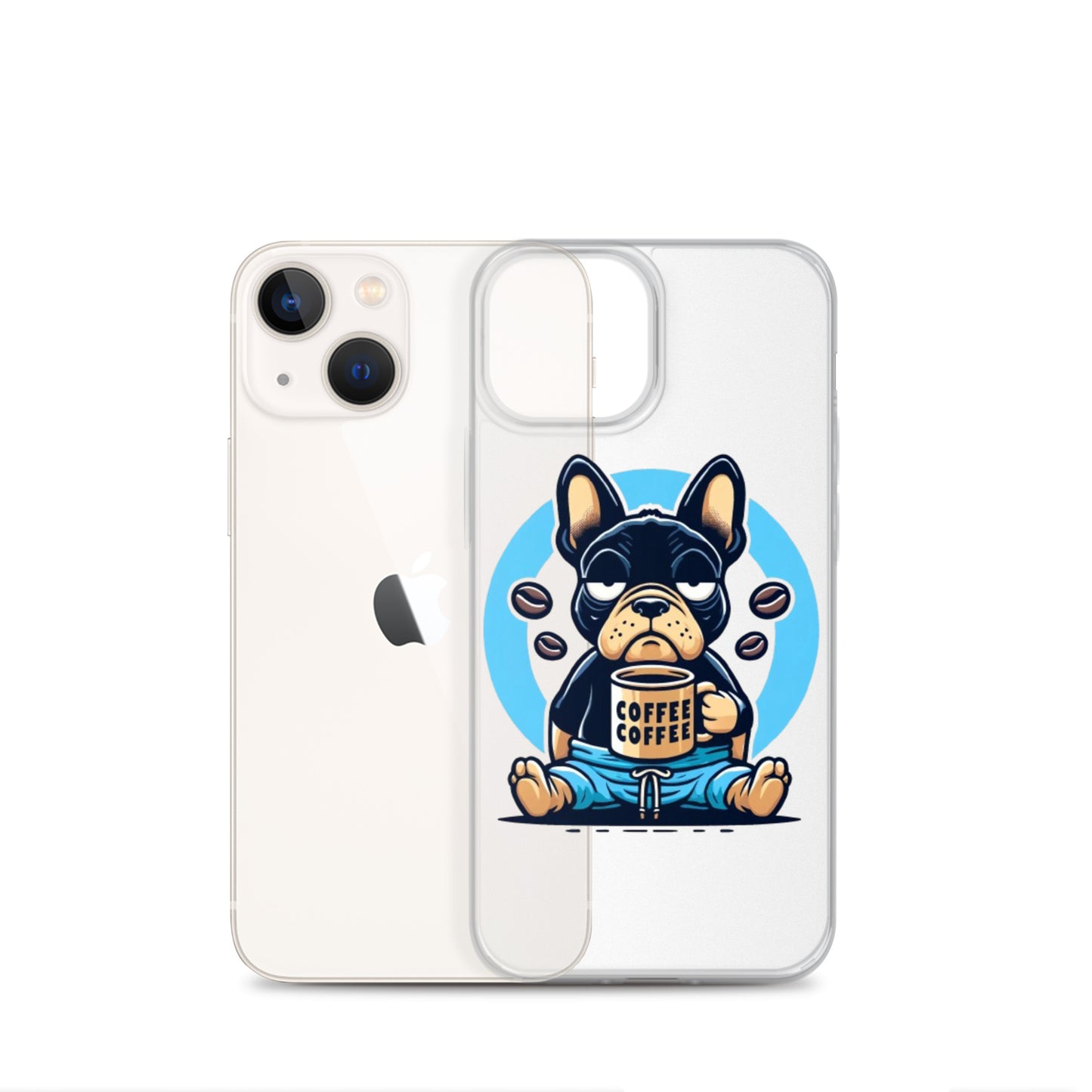 Coque pour iPhone® bully coffee